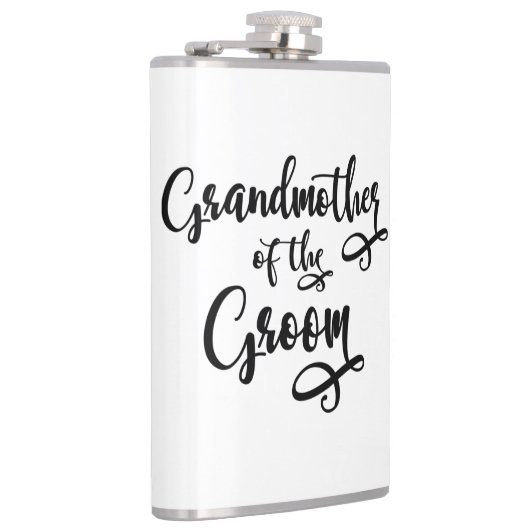 Grootmoeder van de bruidegom heupfles (Rechts)