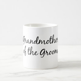 Grootmoeder van de bruidegom mok