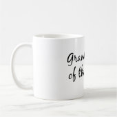 Grootmoeder van de bruidegom mok (Links)