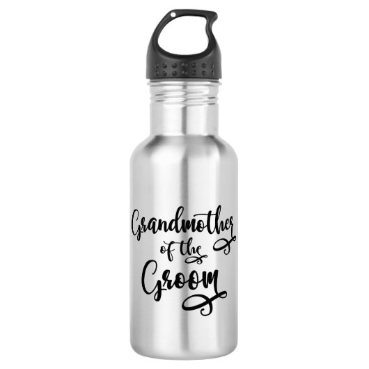 Grootmoeder van de bruidegom waterfles (Voorkant)