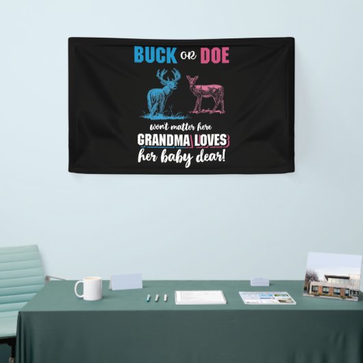 Grootmoeder van de Buck of Doe Spandoek (Beurs)