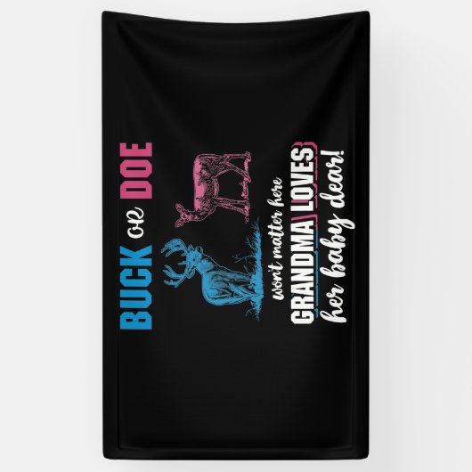 Grootmoeder van de Buck of Doe Spandoek (Verticaal)