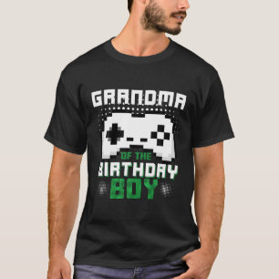 Grootmoeder van de familie van de geboorte die vid t-shirt