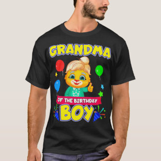 Grootmoeder van de geboorte-Jongen- Familiepremie T-shirt