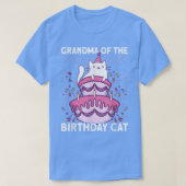Grootmoeder van de geboorte kat op de geboorte t-shirt (Design voorkant)