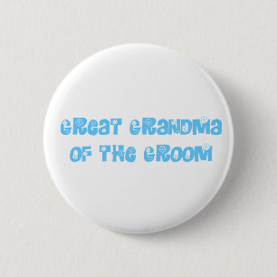 Grootmoeder van de Groom Ronde Button 5,7 Cm