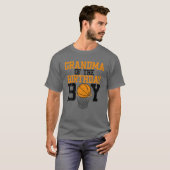 Grootmoeder van de honkbalfamilie Birt T-shirt (Voorkant volledig)