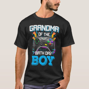 Grootmoeder van de jongen van de geboorte Happy Bi T-shirt