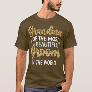 Grootmoeder van de mooiste grootmoeder t-shirt