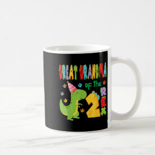 Grootmoeder van de twee Rex 2e verjaardag jongen D Koffiemok