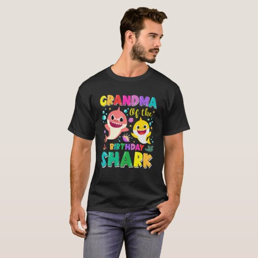 Grootmoeder van de vogelhaaien Nana Gigi Matching T-shirt (Voorkant volledig)