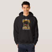 grootmoeder van drie Geweldige studiepunten van 20 Hoodie (Voorkant volledig)