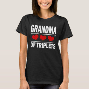 Grootmoeder van driekoppels t-shirt