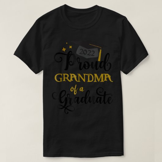 Grootmoeder van een Afstuderen Afstuderen van 2022 T-shirt (Design voorkant)