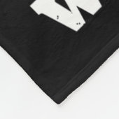 Grootmoeder van een Ataxia Warrior Blue Awareness Fleece Deken (Hoek)