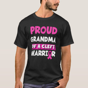Grootmoeder van een Cleft Warrior Cleft Lip & Pala T-shirt