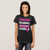 Grootmoeder van een Cleft Warrior Cleft Lip & Pala T-shirt (Voorkant volledig)