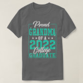 Grootmoeder van een college van 2022 Afstuderen gr T-shirt (Design voorkant)