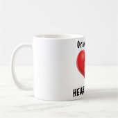 Grootmoeder van een Heart Warrior - Mok (Links)