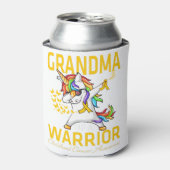 Grootmoeder van een kind met kinderkanker blikjeskoeler (Blikje Voorkant)