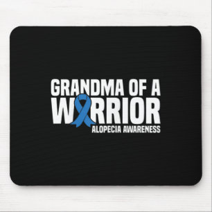 Grootmoeder van een Warrior Blue Ribbon Alopecia A Muismat