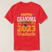 Grootmoeder van groep A van 2023 Afstuderen senior T-shirt (Design voorkant)