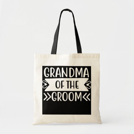 Grootmoeder van het Groom Wedding of Bachelor Part Tote Bag (Voorkant)