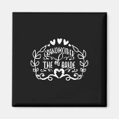 Grootmoeder van het Jubileum van de bruidsbruideT  Magneet (Voorkant)