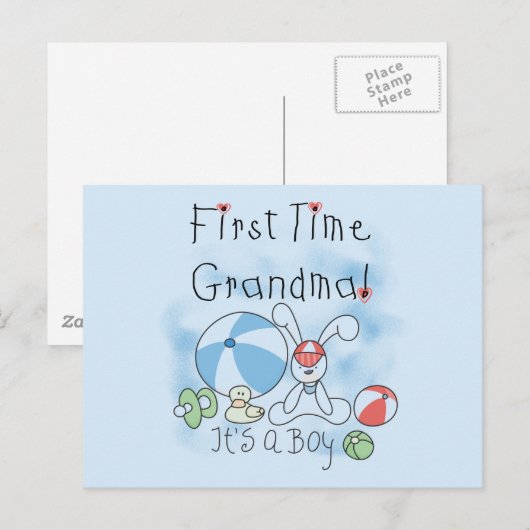 Grootmoeder van paddenstoelen en cadeautjes briefkaart (Voorkant / Achterkant)