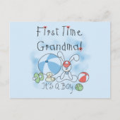 Grootmoeder van paddenstoelen en cadeautjes briefkaart (Voorkant)