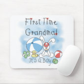 Grootmoeder van paddenstoelen en cadeautjes muismat (Met muis)