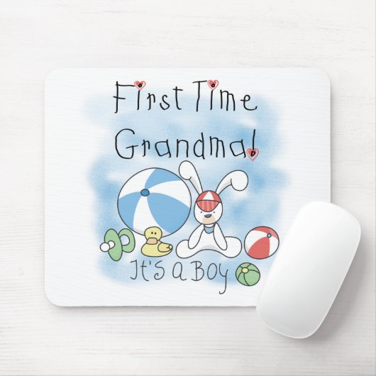 Grootmoeder van paddenstoelen en cadeautjes muismat (Met muis)