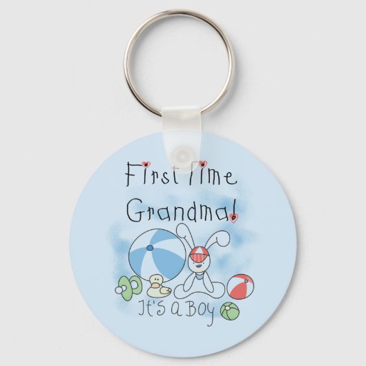 Grootmoeder van paddenstoelen en cadeautjes sleutelhanger (Voorkant)