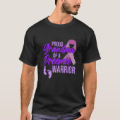 Grootmoeder van preemie Warrior Prematuur Awarenes T-shirt (Voorkant)