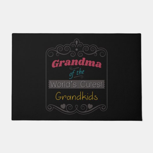 grootmoeder van 's werelds meest gekutste kleinki deurmat (Voorkant)