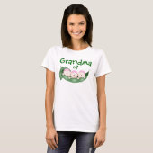 Grootmoeder van Triplet Girls T-shirt (Voorkant volledig)