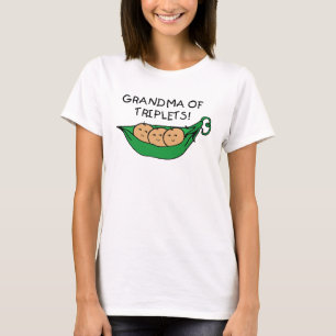 Grootmoeder van Triplets Pod T-shirt