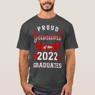 Grootmoeder van twee 2022 graden t-shirt