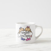 Grootmoeder van Twin Girls Gifts Espresso Kop (Rechts)