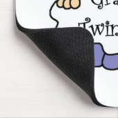 Grootmoeder van Twin Girls Muismat (Hoek)