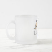 Grootmoeder van Twin Girls Tshirts en Gifts Matglas Koffiemok (Links)