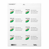 Grootmoeder van Twins Gifts Etiket (Full Sheet)