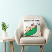 Grootmoeder van Twins Gifts Kussen (Stoel)