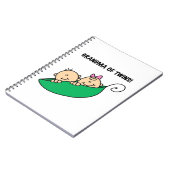 Grootmoeder van Twins Gifts Notitieboek (Linkerzijde)