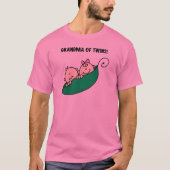 Grootmoeder van Twins Tshirts en cadeautjes (Voorkant)