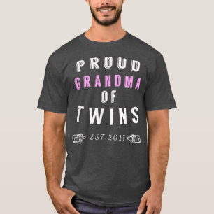 Grootmoeder van TwinsCutefor Grandmamma of Twins T-shirt