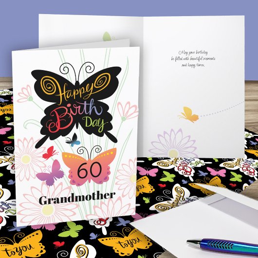 Grootmoeder Verjaardag Kaart