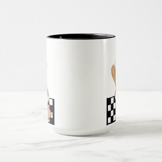 Grootmoeder Verjaardag Whimsical Gnome Chef Cookin Mok (Midden)