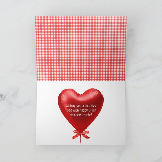 grootmoeder verjaardagscadepop met teddy kaart (Binnen)