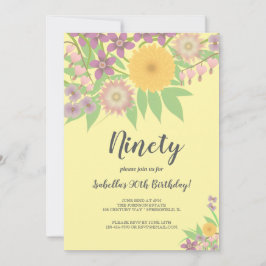 Grootmoeder verjaardagsfeest kaart